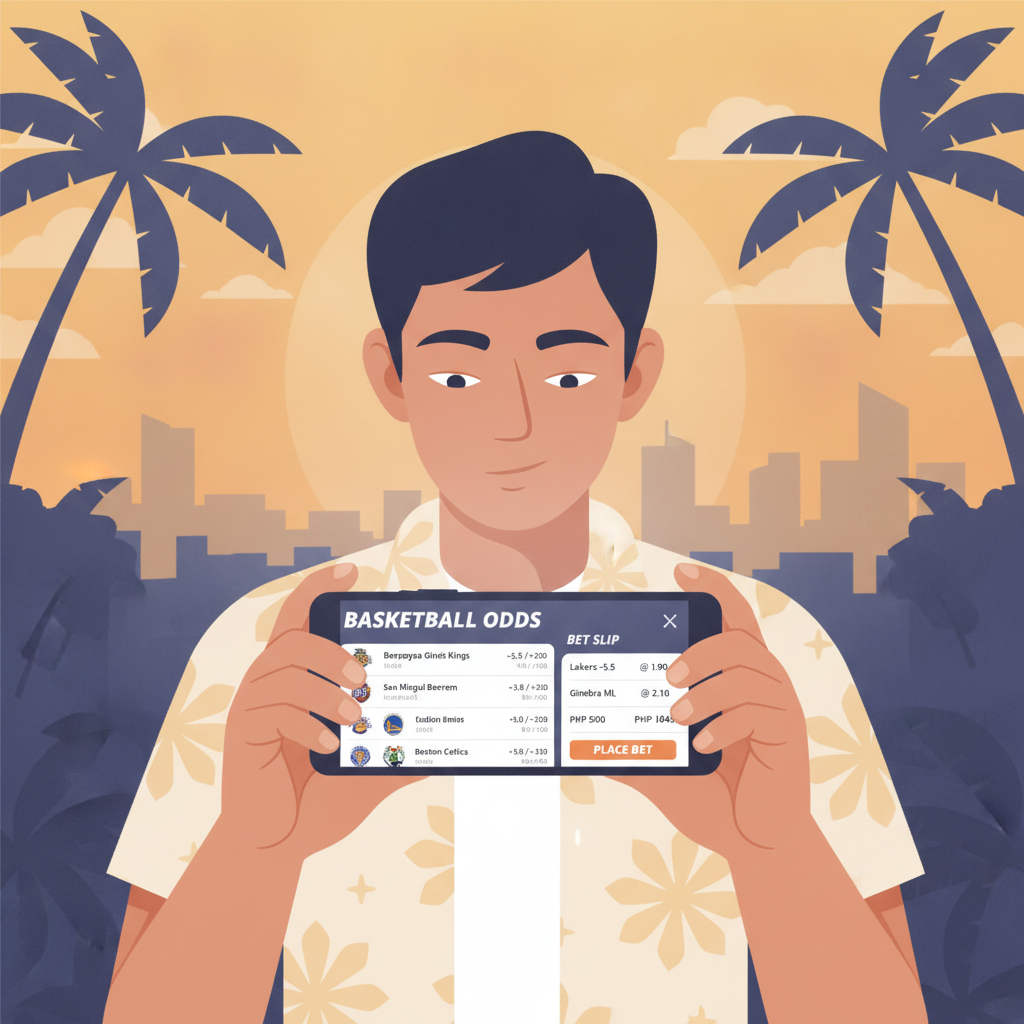 Illustration: How to Bet on PBA and NBA Games on GD Emerald – Sports Betting for Beginners